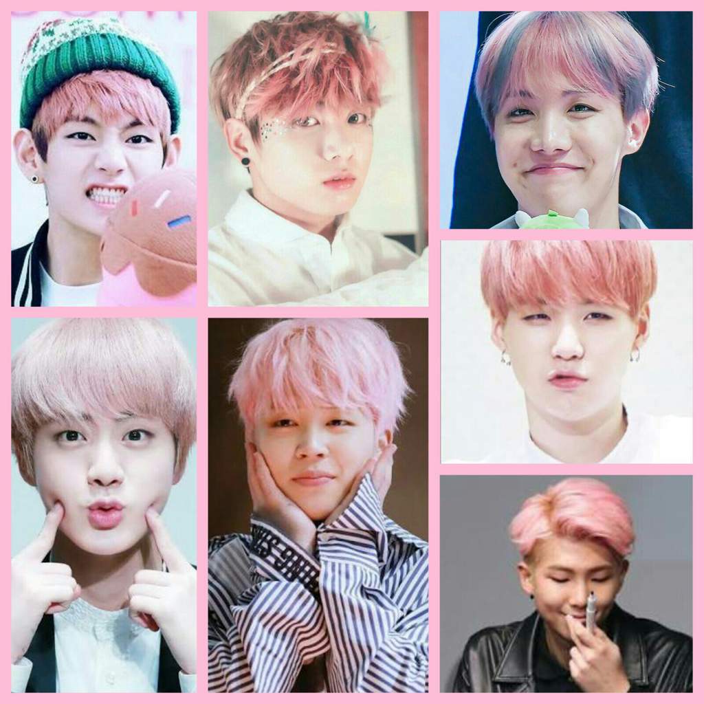 BTS HAIR COLOURS ♡¸.•* ARMY's Amino