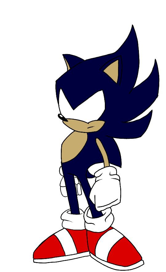 A new dark sonic sketch Sonic the Hedgehog! Amino