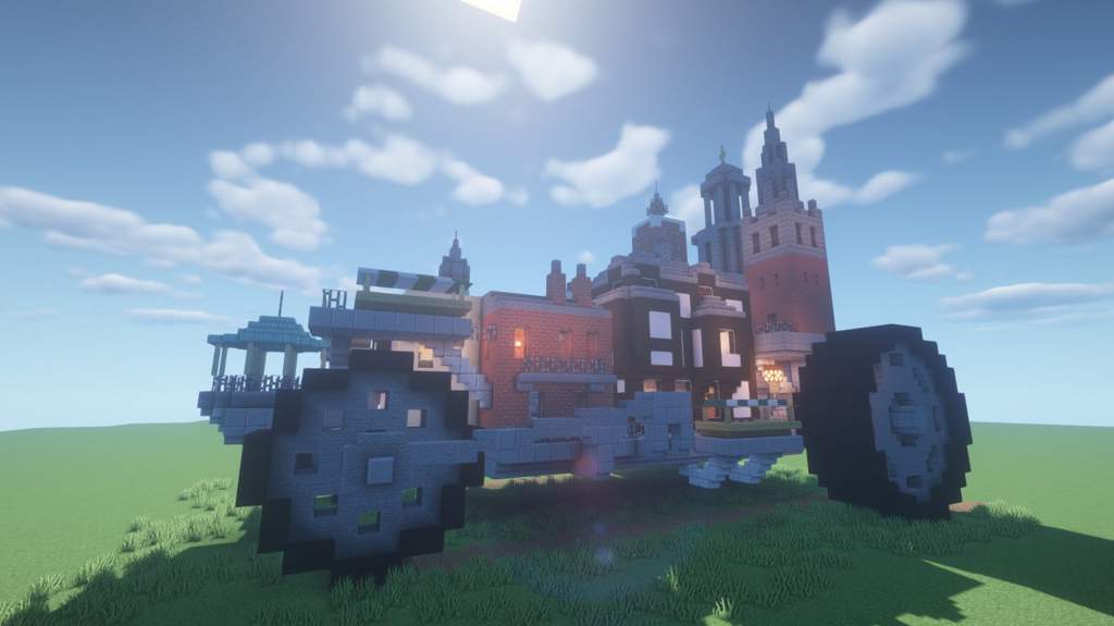 🏗 Mortal Engines Build Shrewsbury 🏡 Minecraft Amino