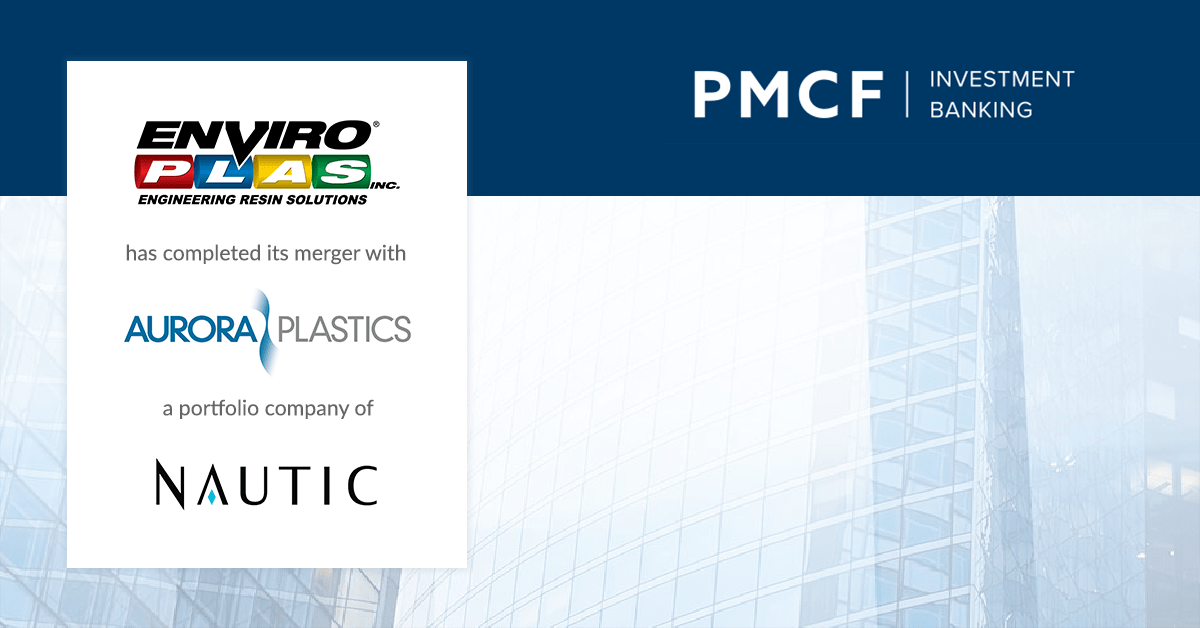 Enviroplas has Completed its Merger with Aurora Plastics PMCF
