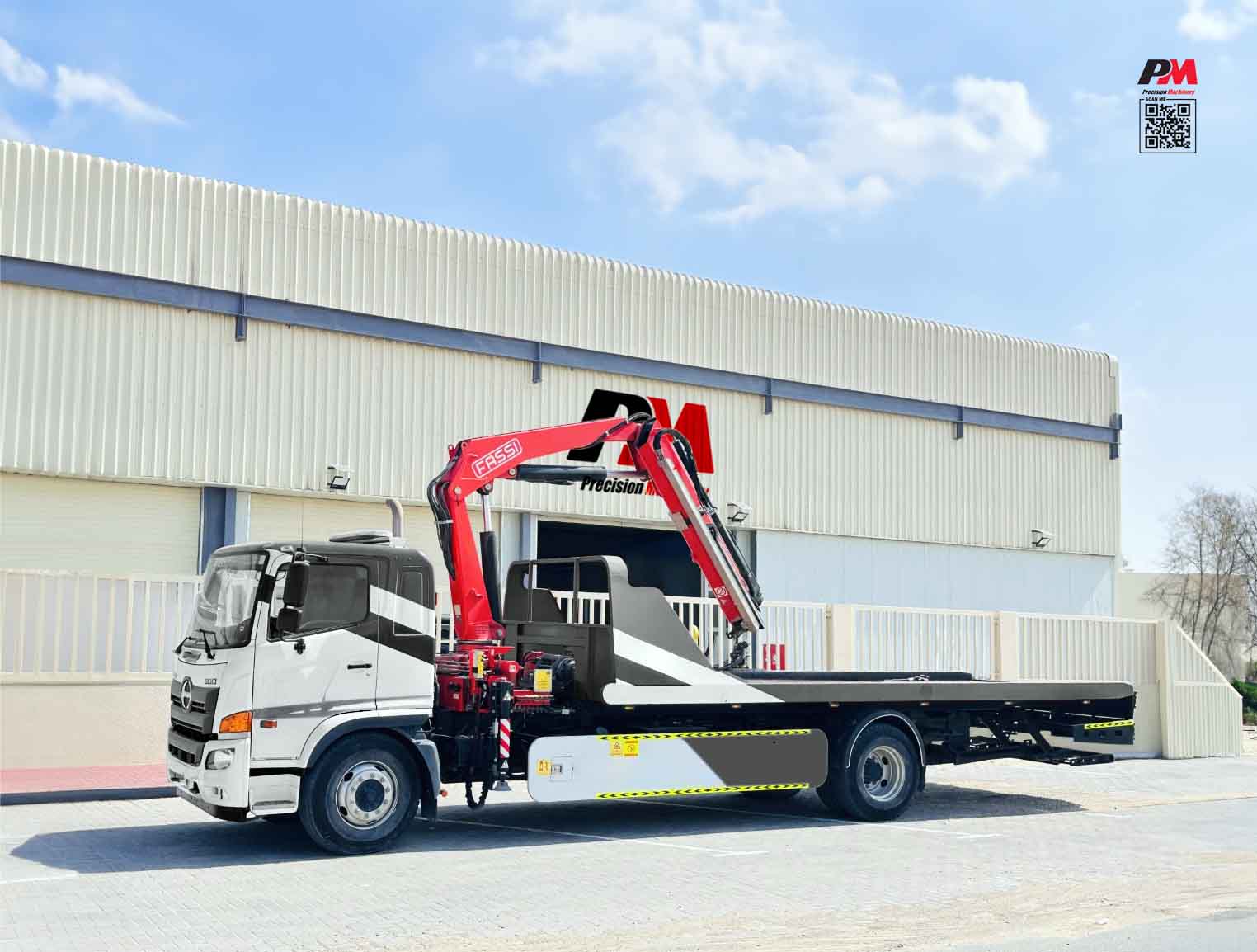 Tilt and slide recovery truck body builder PM Truck