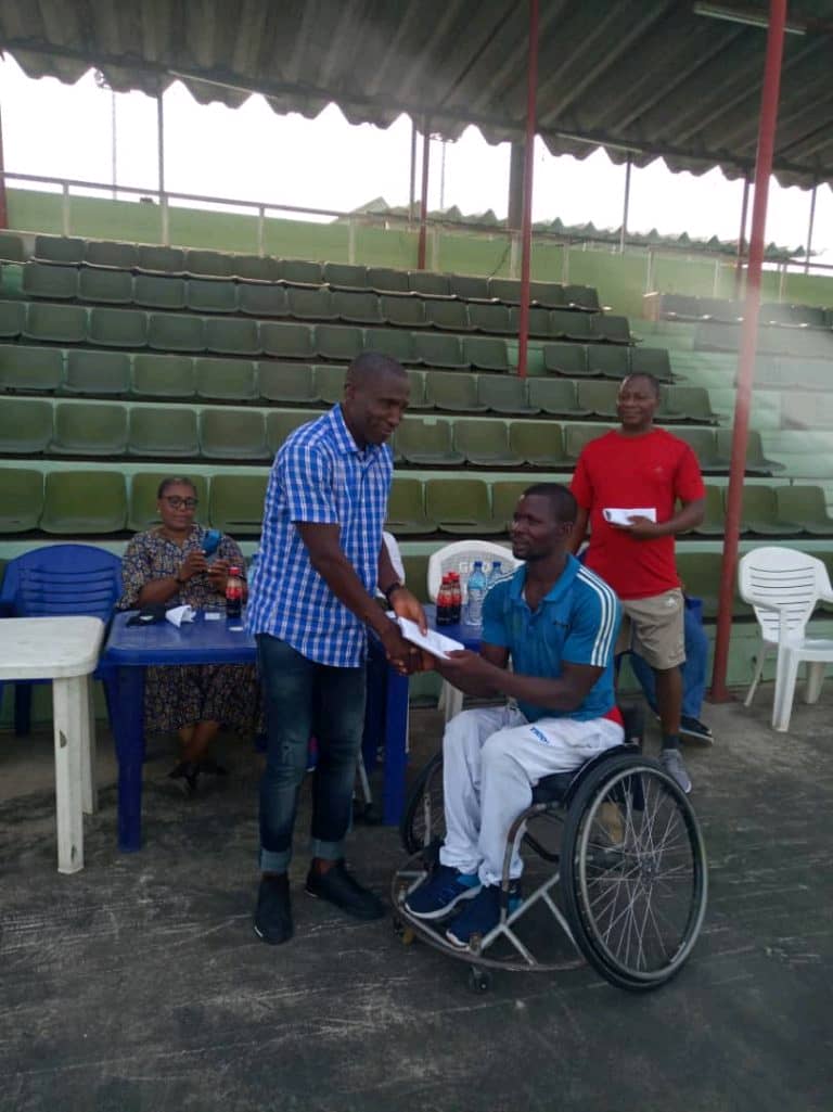 VEMP Wheelchair Tennis Tourney Wasiu Plots Overthrow Of Champion, Adewale