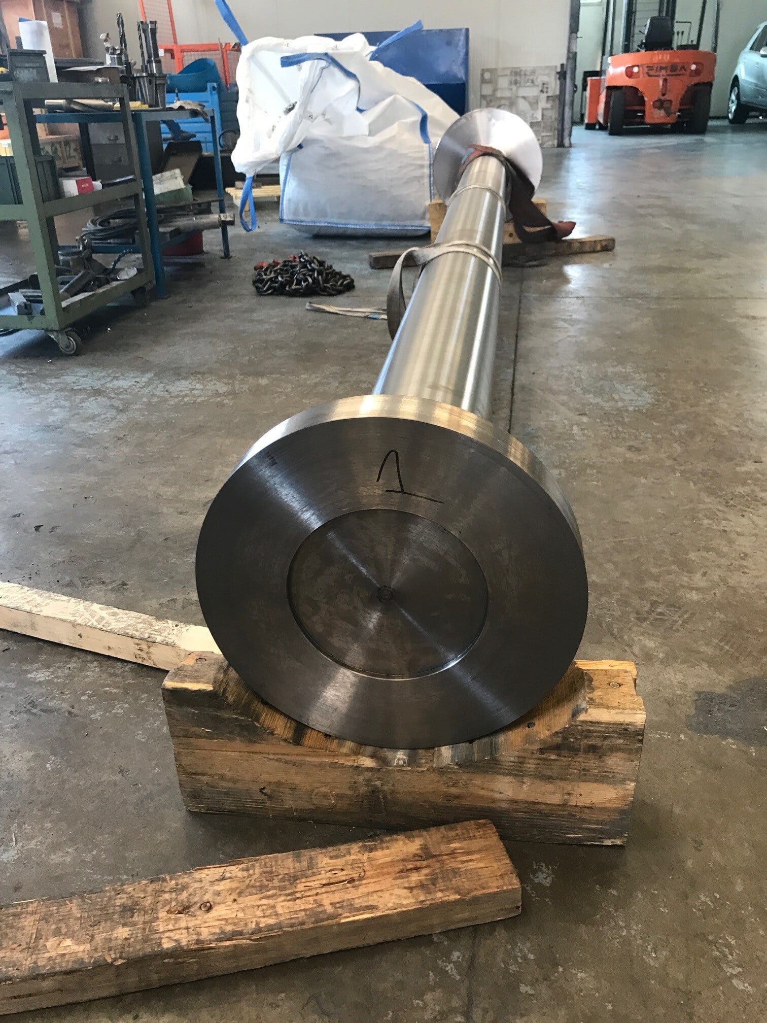 Mixer Shafts for Mining6 Moly Super Duplex Copper Nickel Titanium