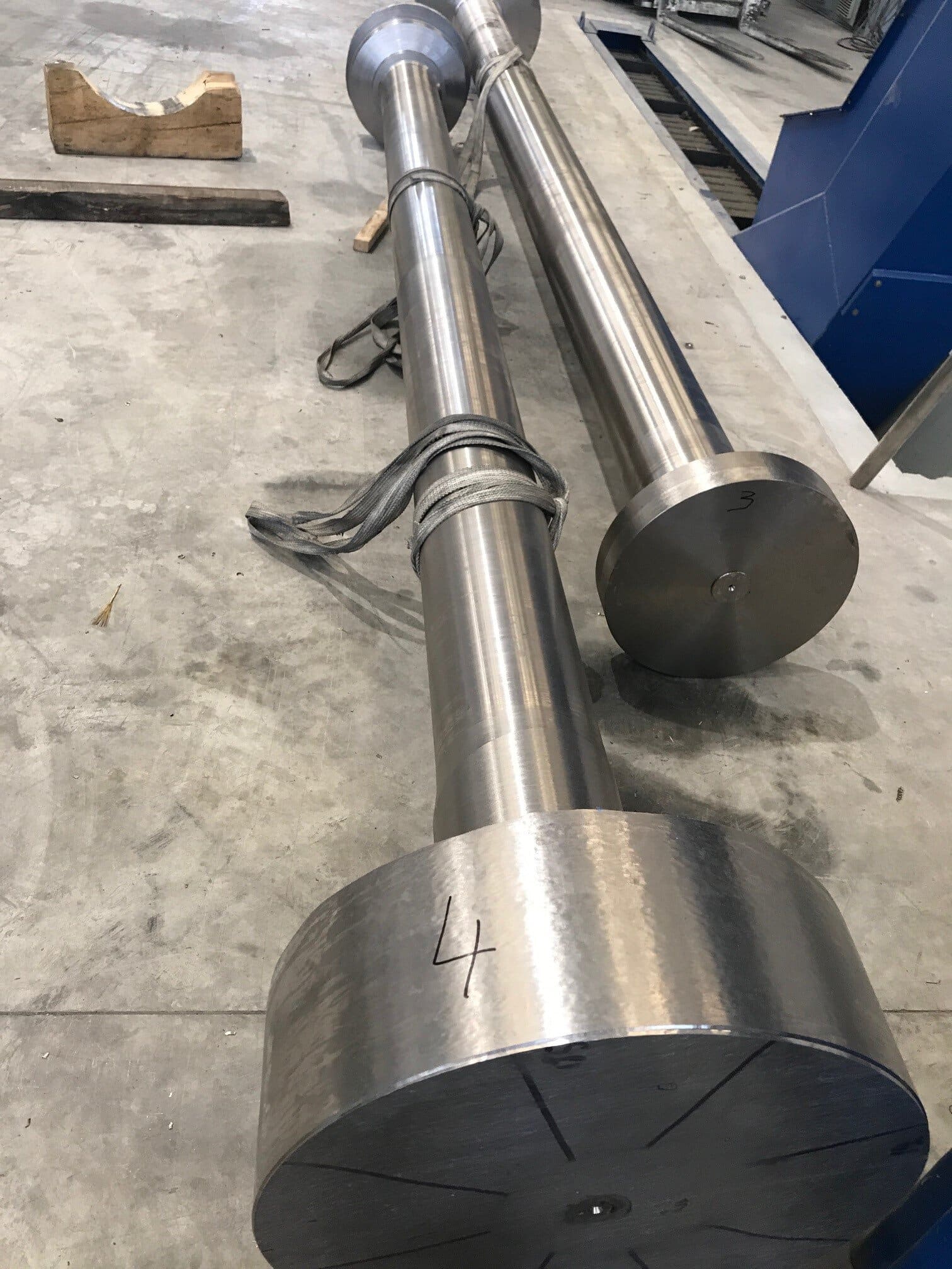 Mixer Shafts for Mining6 Moly Super Duplex Copper Nickel Titanium