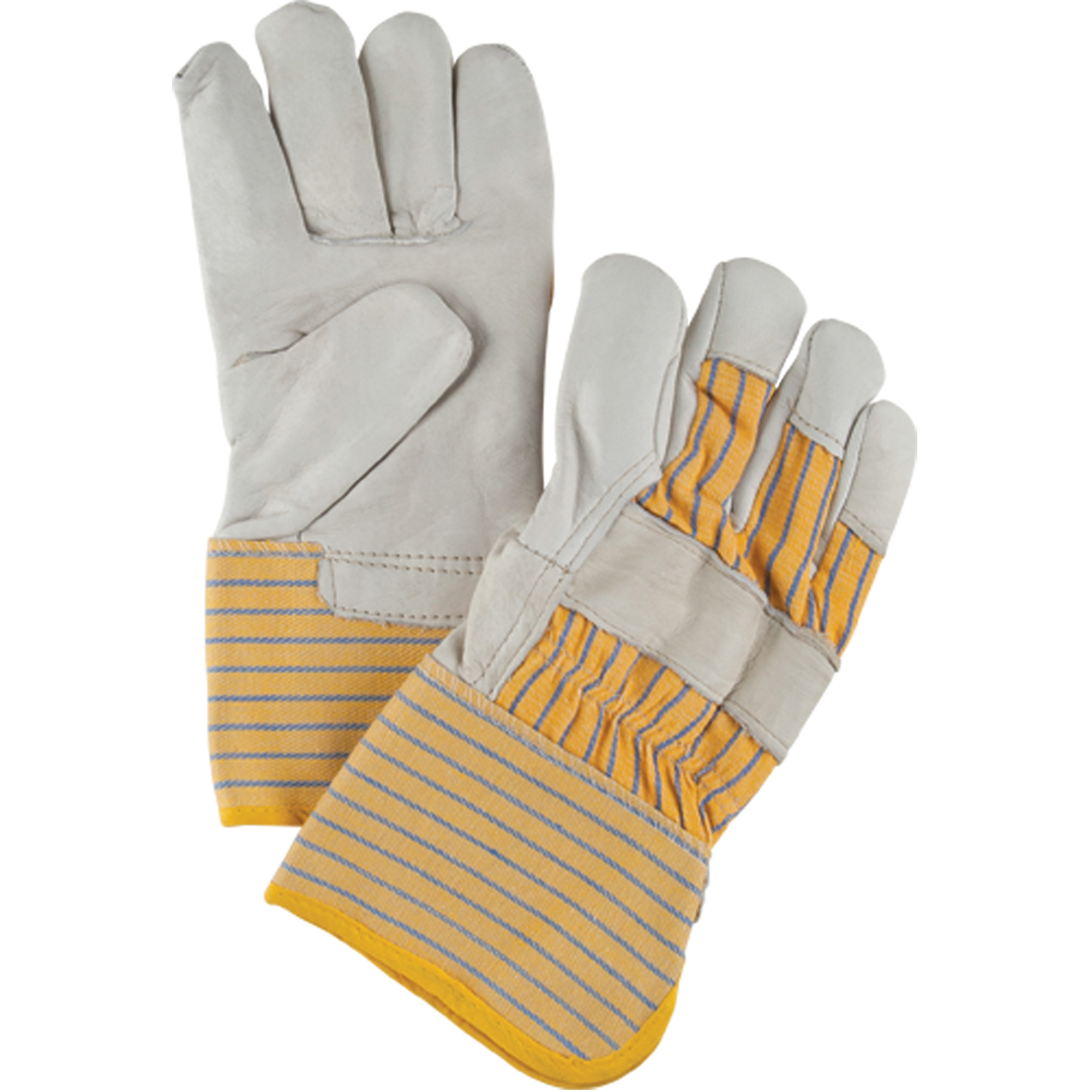 Grain Cowhide Fitters Cotton Fleece Lined Gloves L PMGSupply.ca