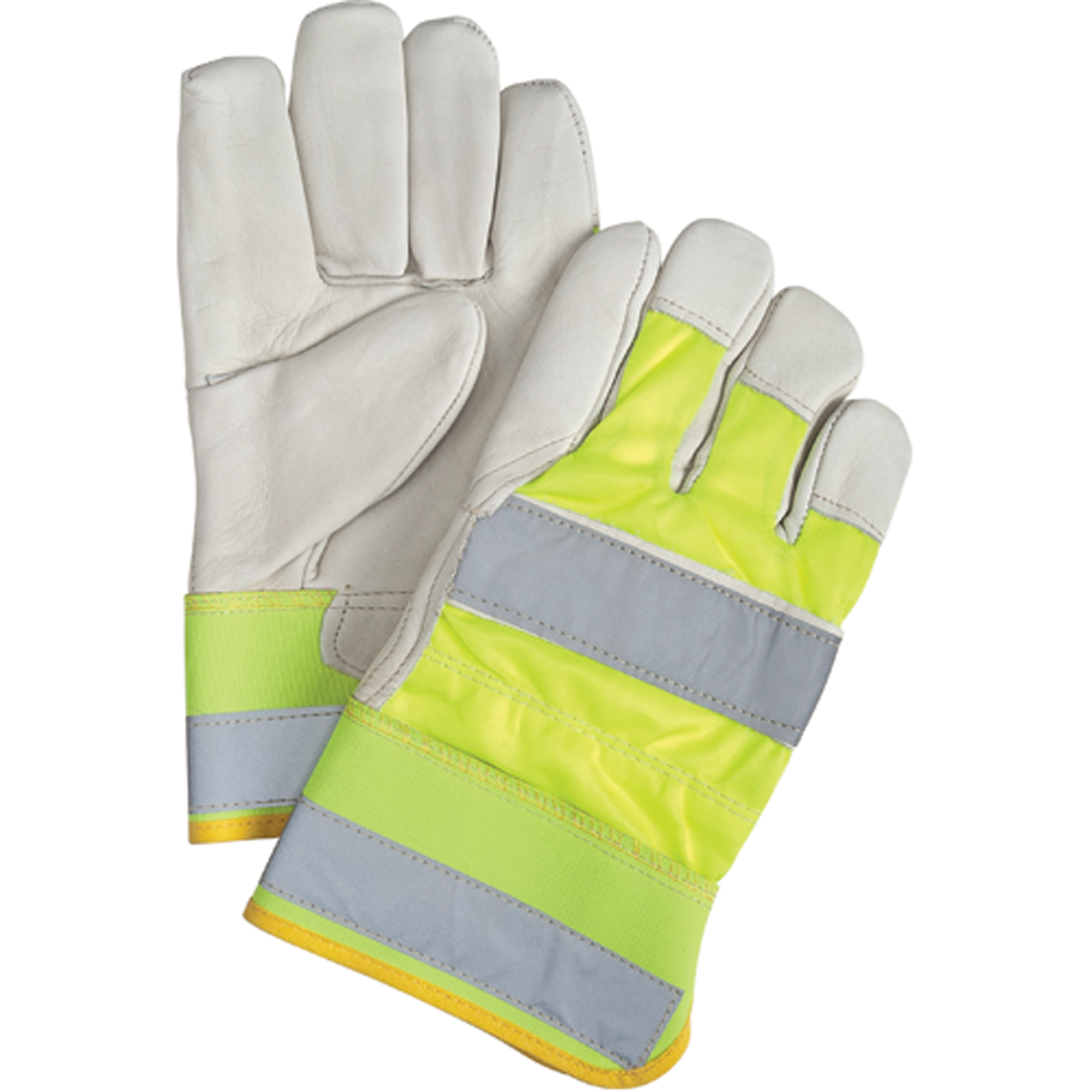 GLOVE,HIVIZ YELLOW,GRAIN COWHIDE,100G THINSULAT PMGSupply.ca