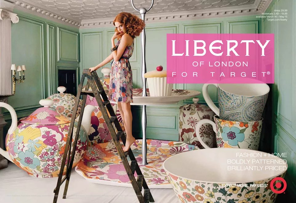 Target x Liberty of London Peterson Milla Hooks Advertising