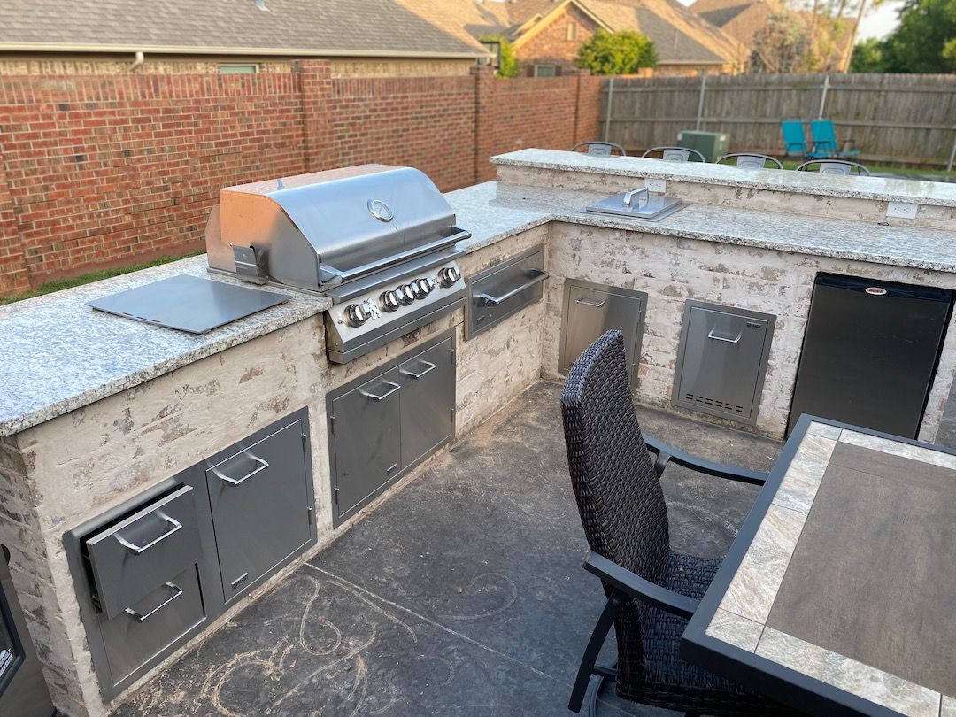 Outdoor Kitchens OKC OKC Pergolas PMH OKC