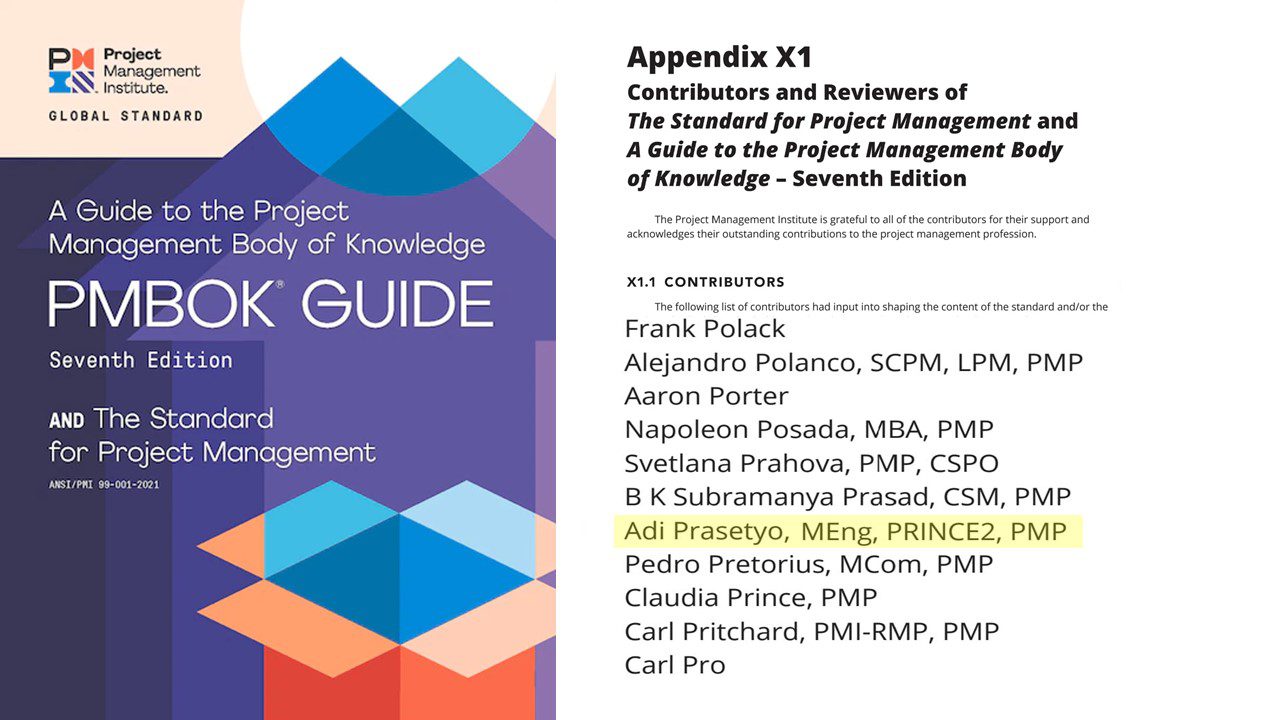 Project Management Institute (PMI) already published A Guide to the