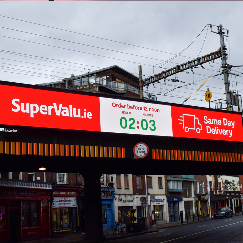SuperValu Ireland's 1 Out of Home (Outdoor) advertising agency