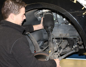 How do you service the air suspension? - Professional Motor Mechanic