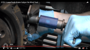 How to Rewind Brake Caliper Pistons - Professional Motor Mechanic