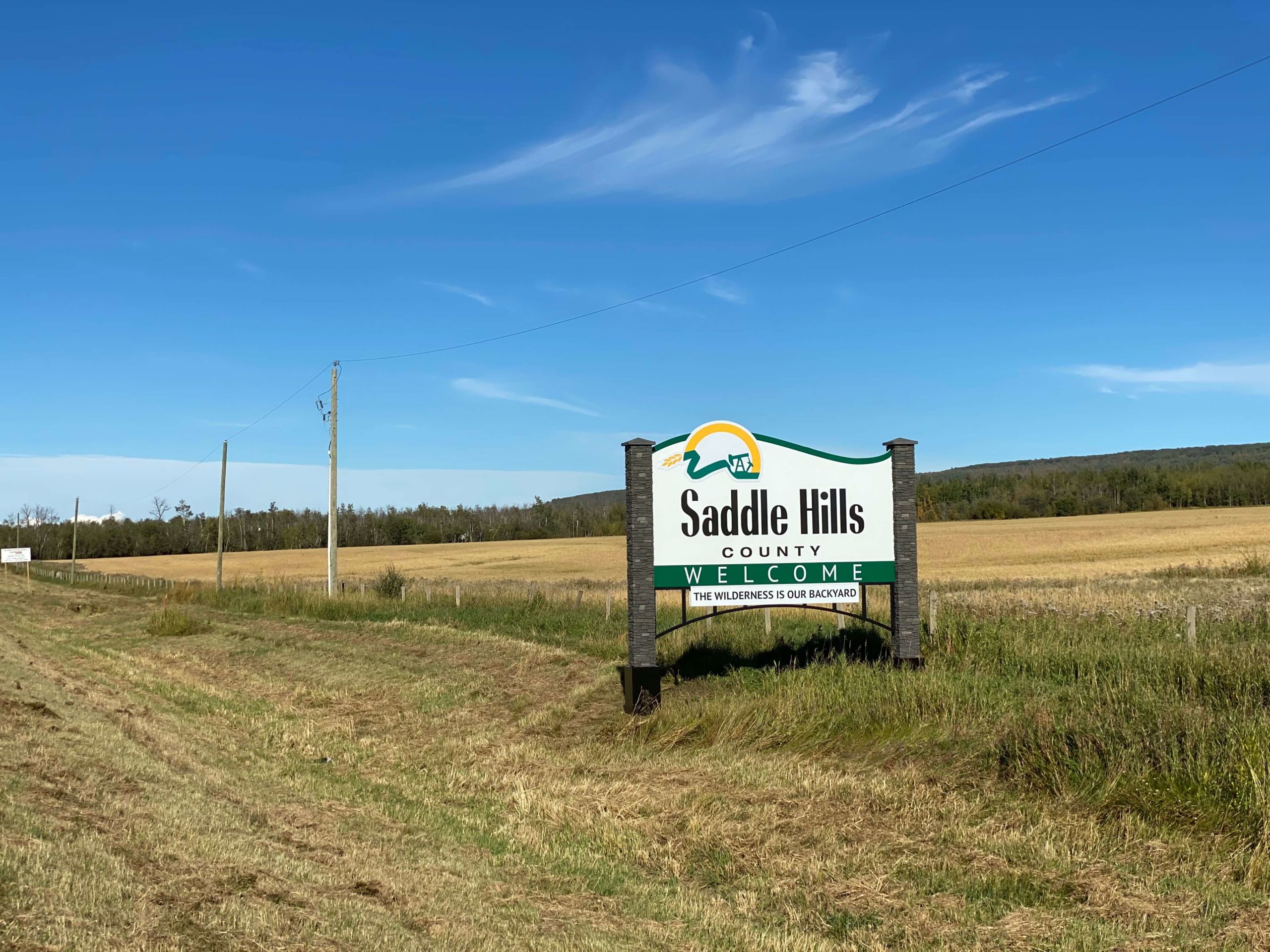 Saddle Hills PM Signs