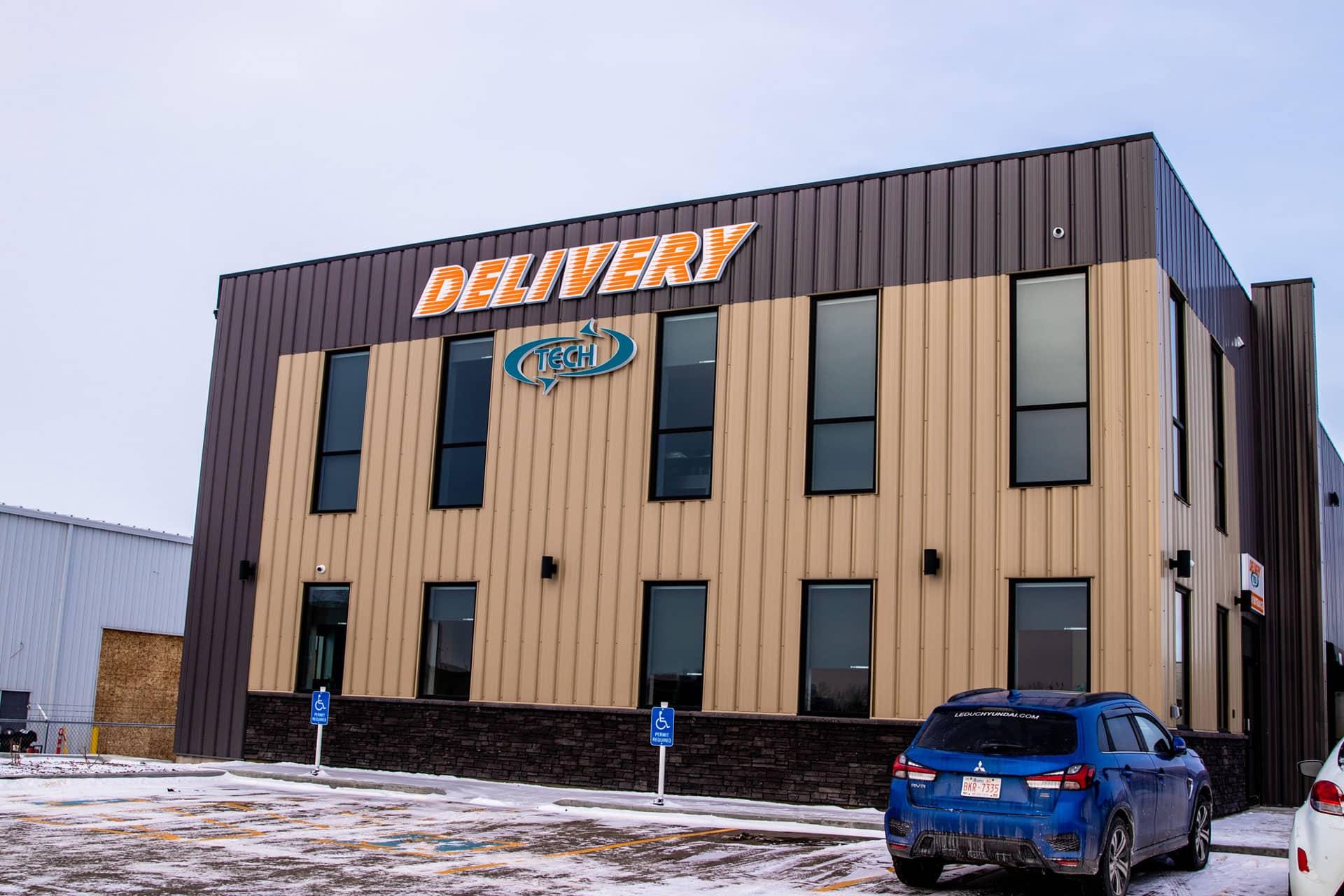 Delivery Tech PM Signs