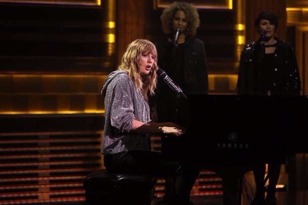 Taylor Swift Performs Latest Song “New Year's Day” on The Tonight Show