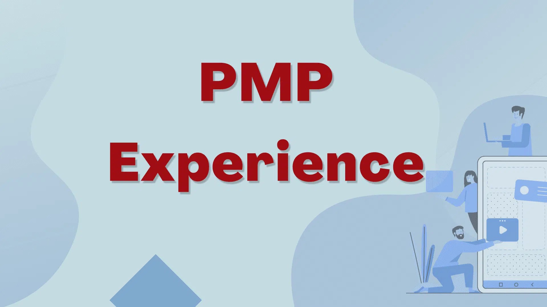 PMP Experience Examples Filling Experience in the PMP Application Form