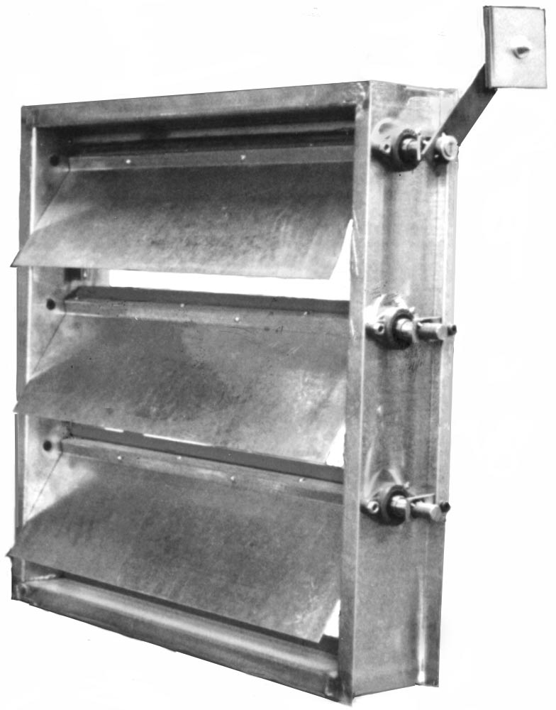 HVAC Backdraft Damper PMT Nuclear. Special Configuations Available.