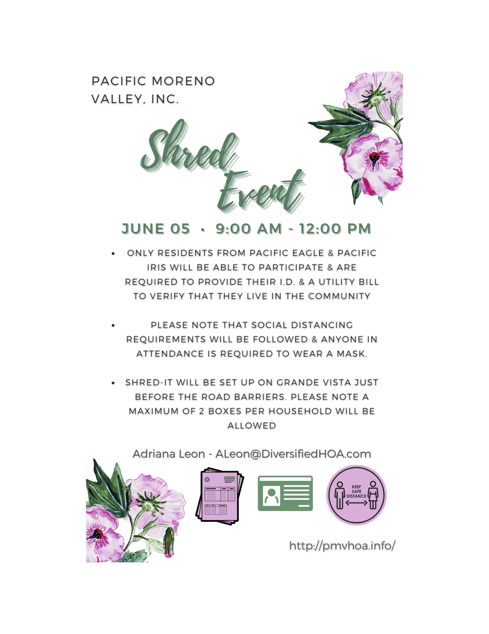 Pacific Moreno Valley HOA Information Site