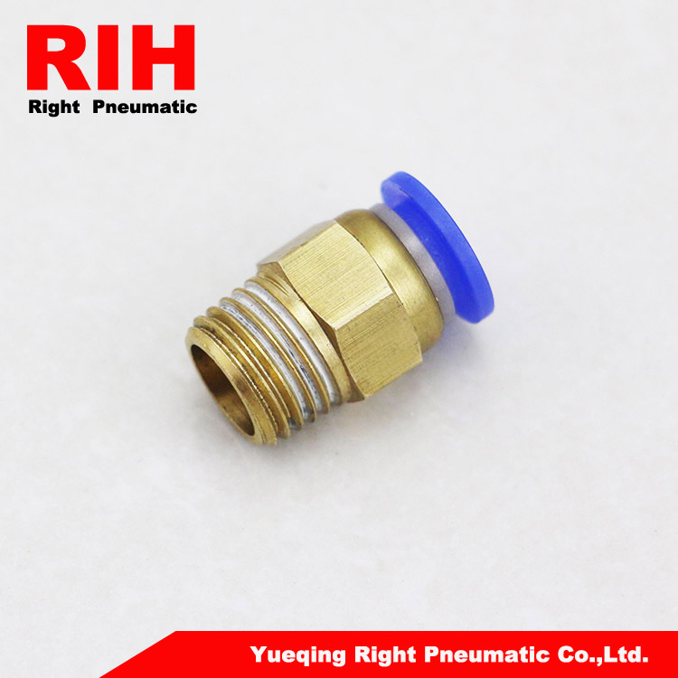 PC Series Air Fitting PC602 Straight Thread Pipe Joint Quick Release