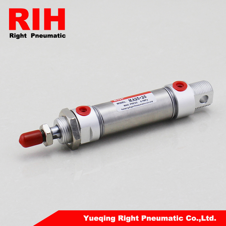 MA Series Air Cylinder MA25x25 Buffering Type Stainless Steel Air