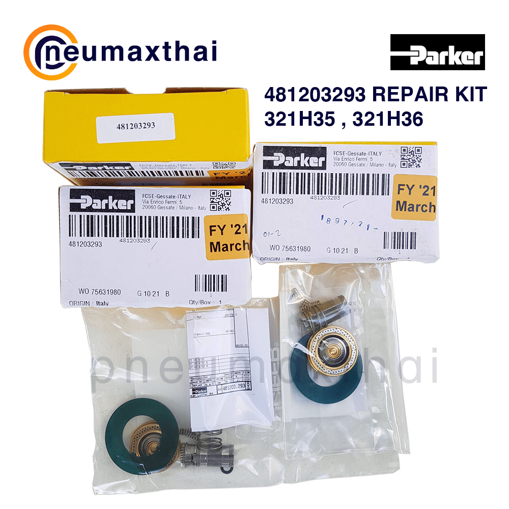 Parker solenoid valve Repair KIT / Diaphragm ร้านนิวแมกซ์ไทย