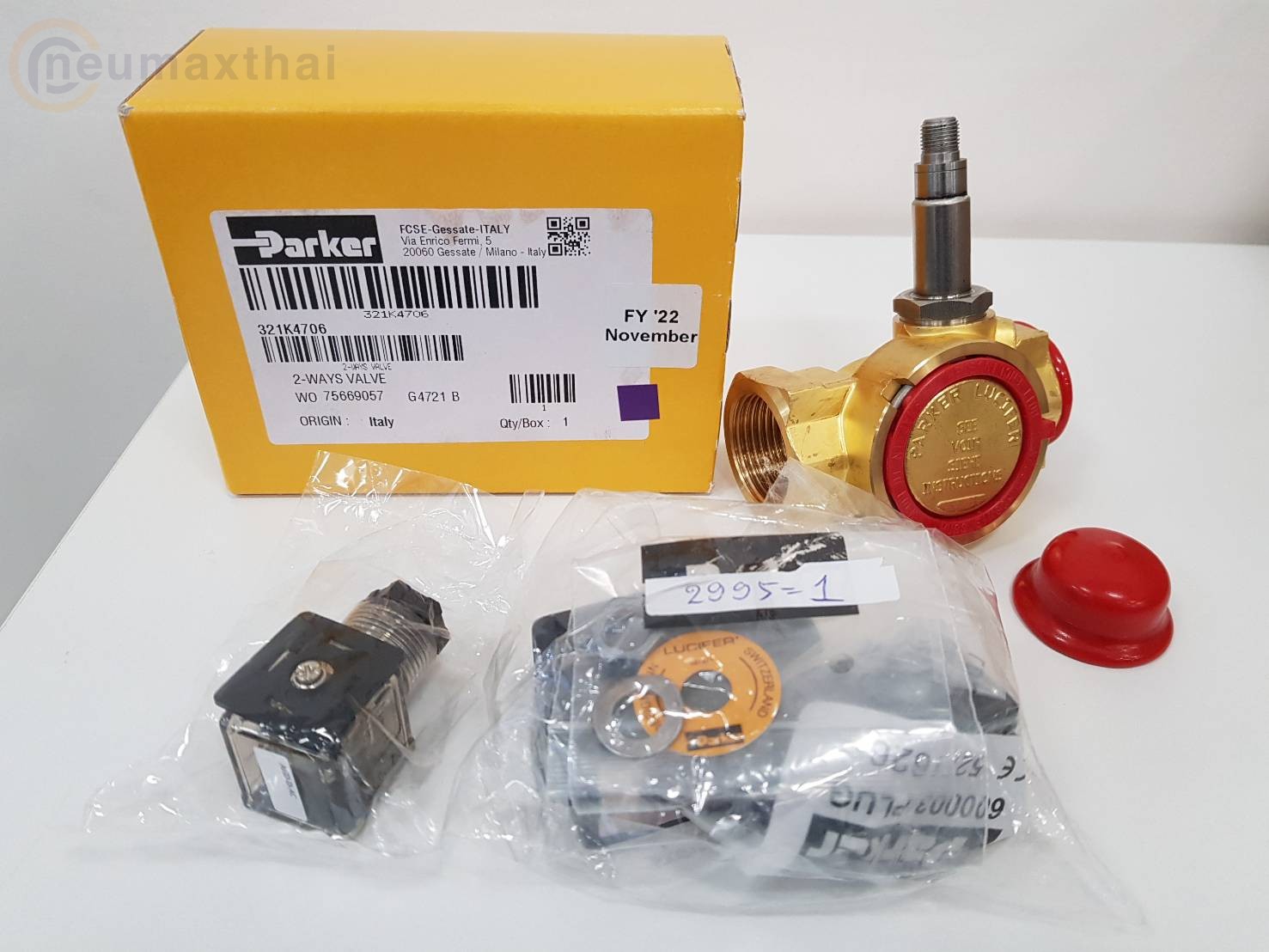 Parker Antiwater hammer valves , 7321K ,7321G ร้านนิวแมกซ์ไทย
