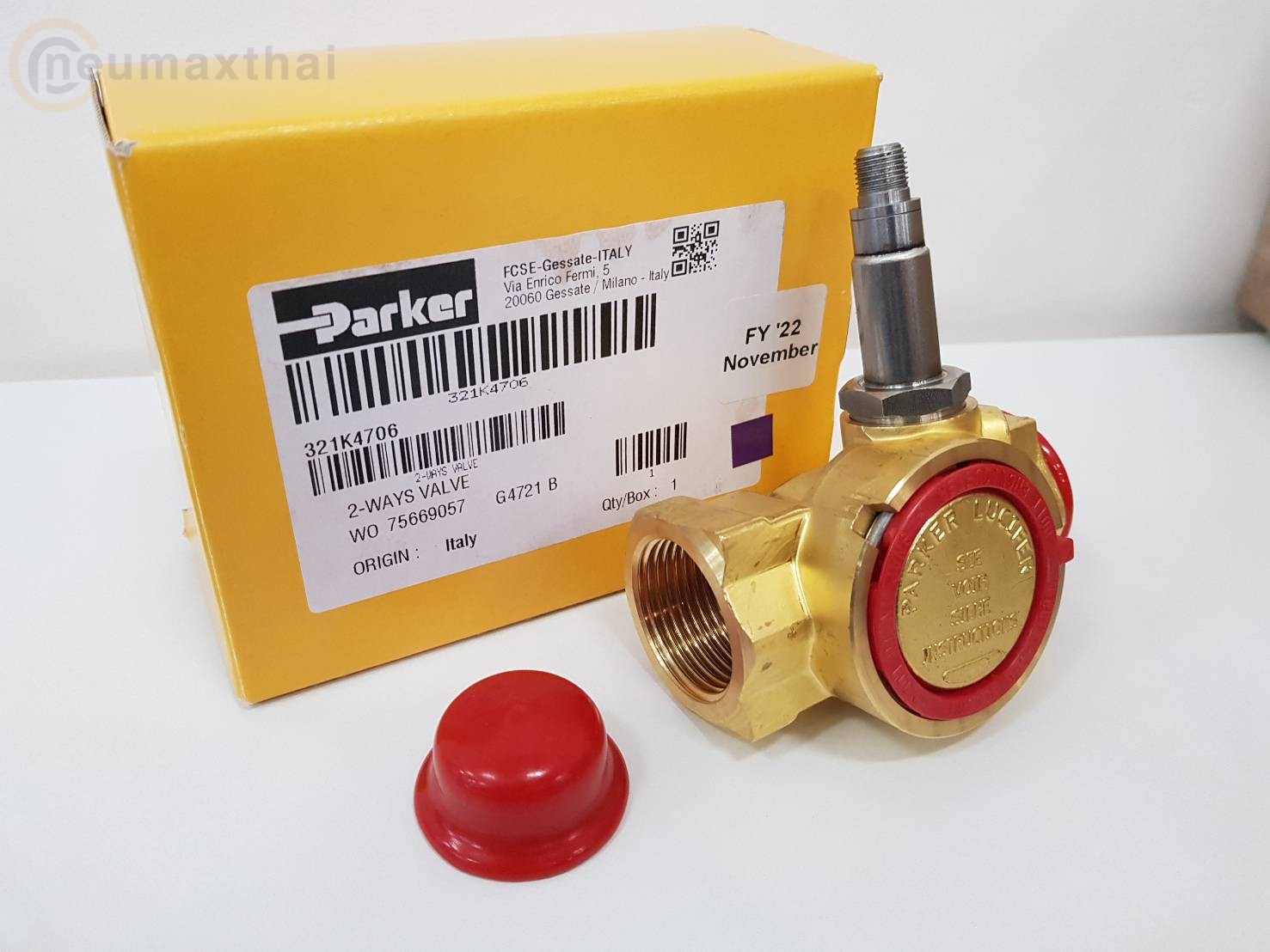 Parker Antiwater hammer valves , 7321K ,7321G ร้านนิวแมกซ์ไทย