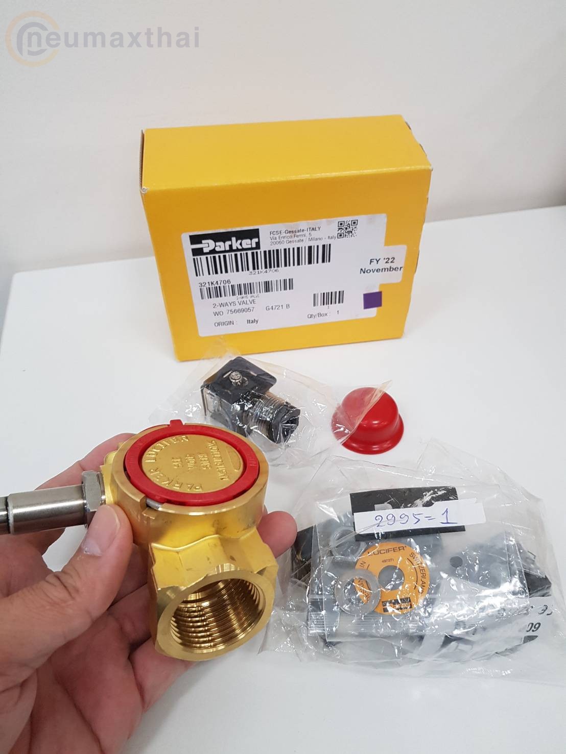Parker Antiwater hammer valves , 7321K ,7321G ร้านนิวแมกซ์ไทย