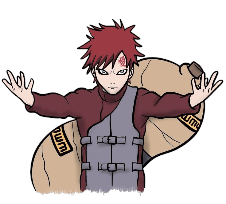 Gaara PNG Transparent Images Pngfre