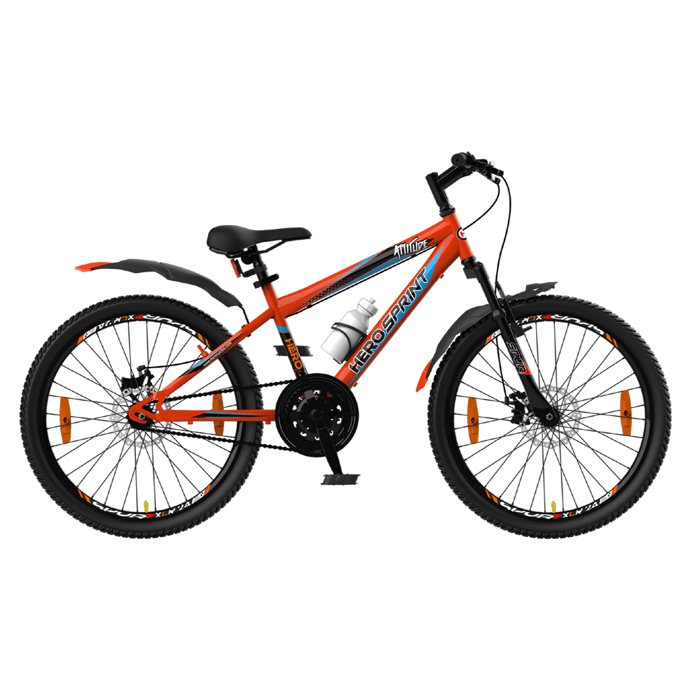 Orange Bicycle PNG Images (Transparent HD Photo Clipart)