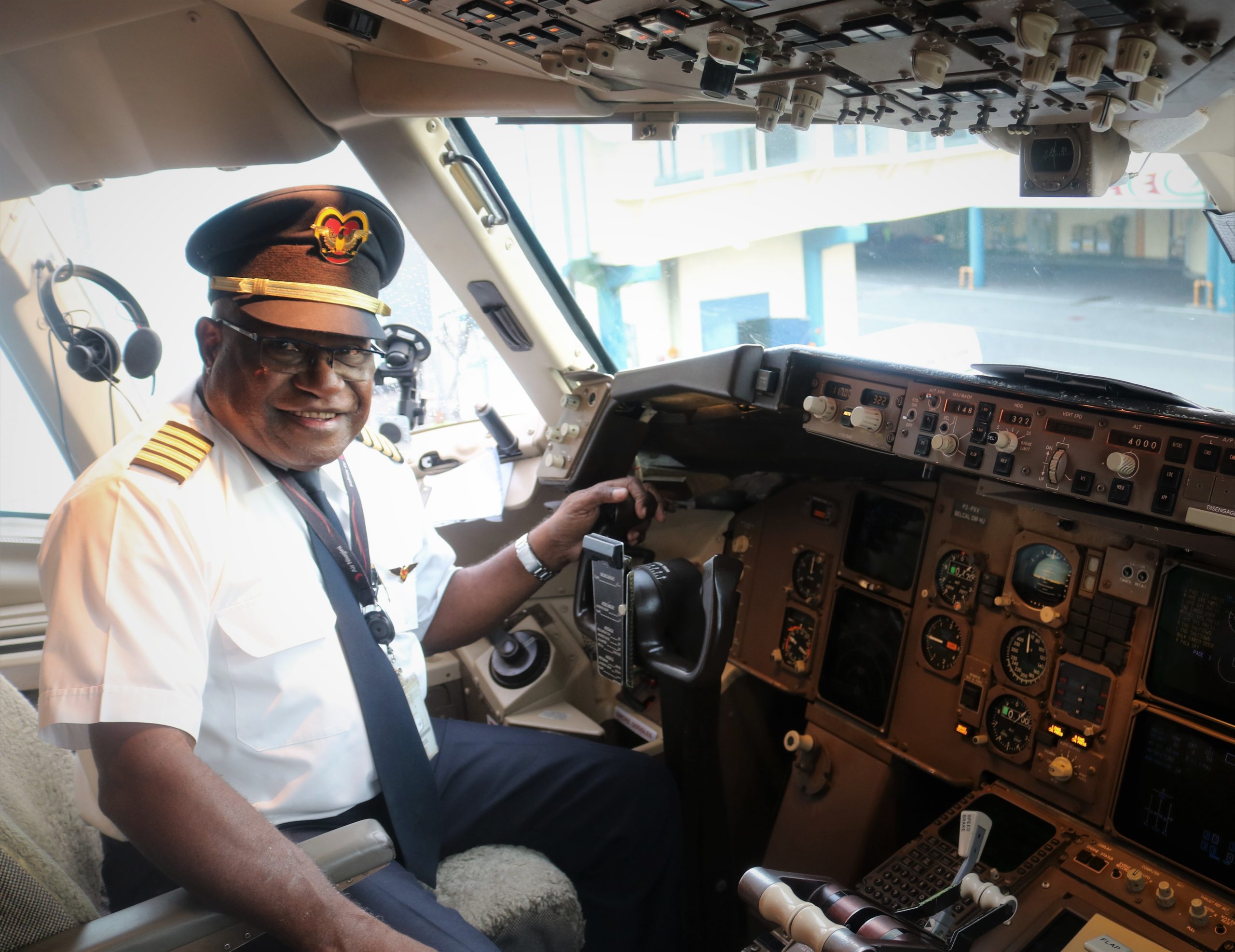 AIR NIUGINI’S FIRST NATIONAL RETIRING PILOT CAPTAIN PAUL KODOR LEAVES