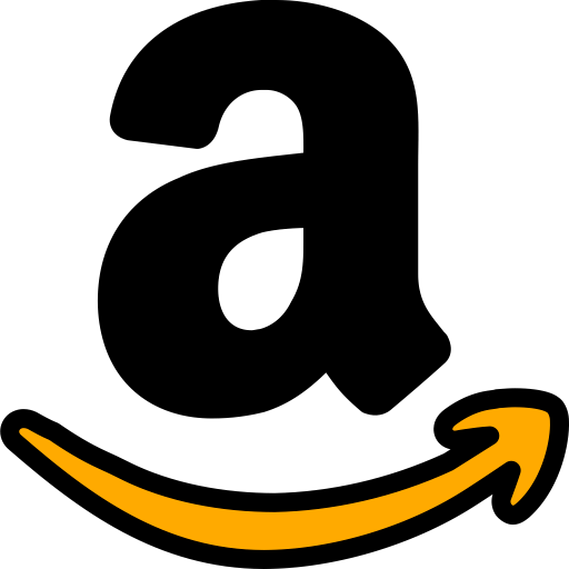 Amazon logo PNG transparent image download, size 512x512px