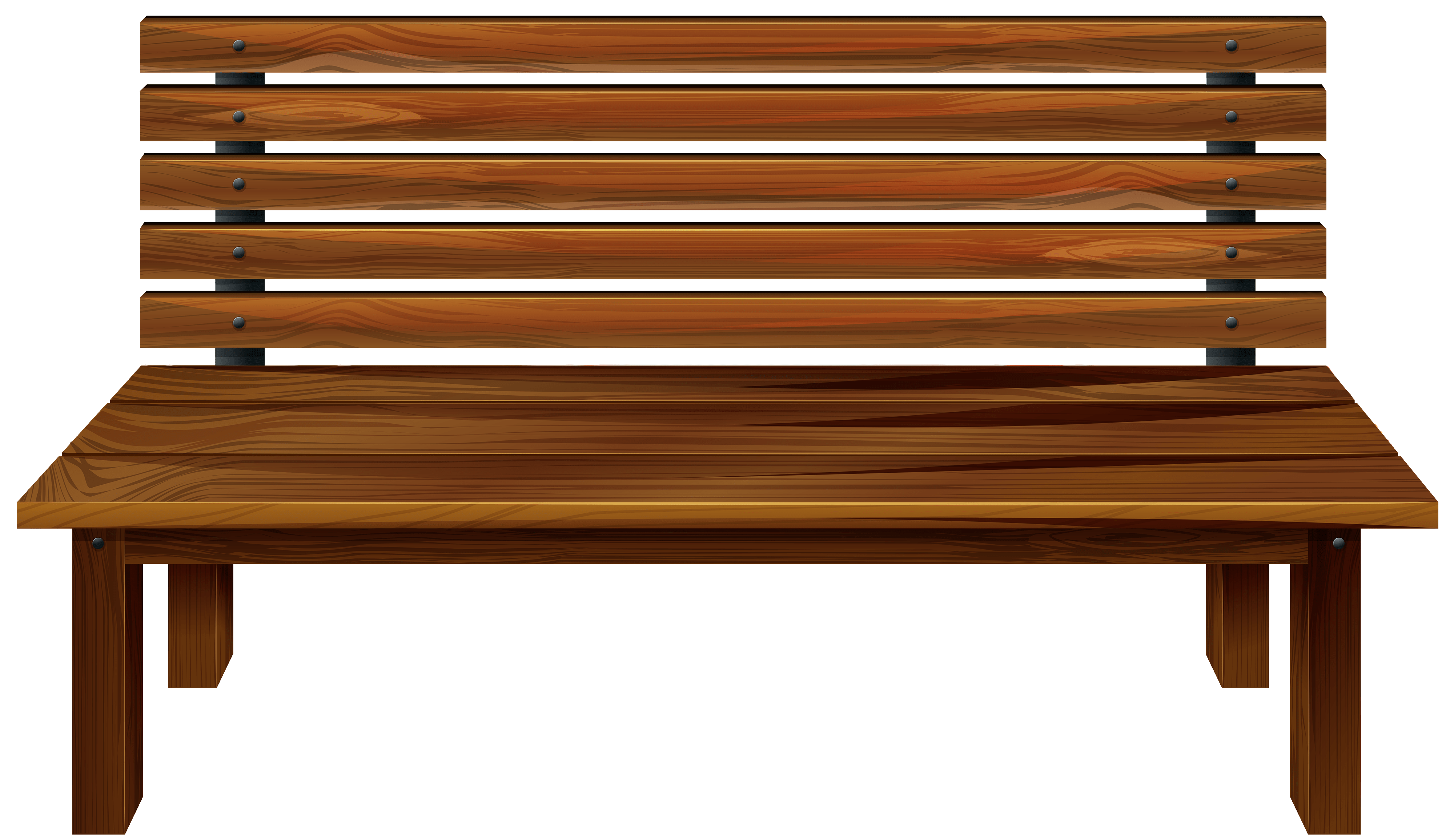 Bench furniture PNG transparent image download, size 4000x2312px