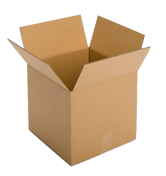 Cardboard box PNG transparent image download, size 545x576px