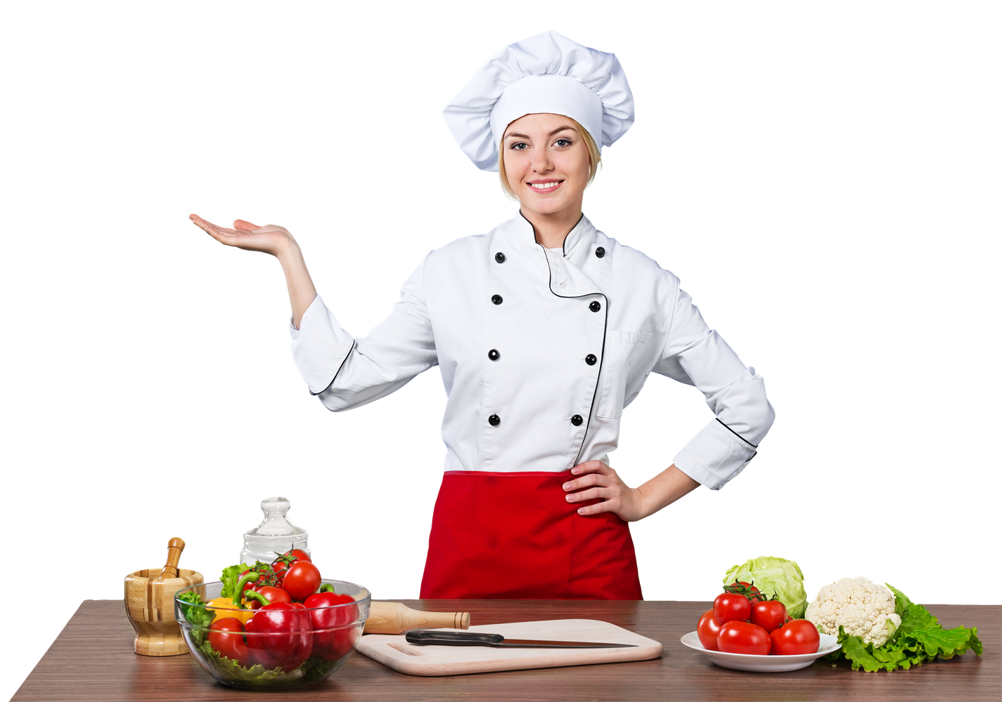 Lady Chef Png