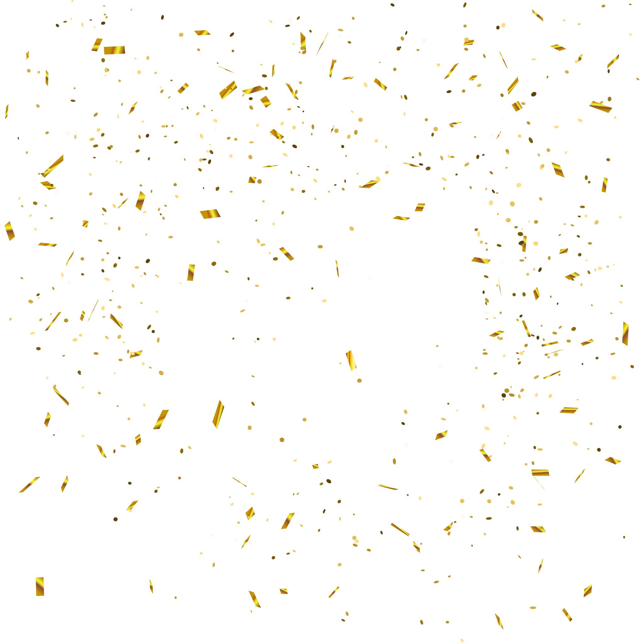 Confetti PNG transparent image download, size 2048x2048px
