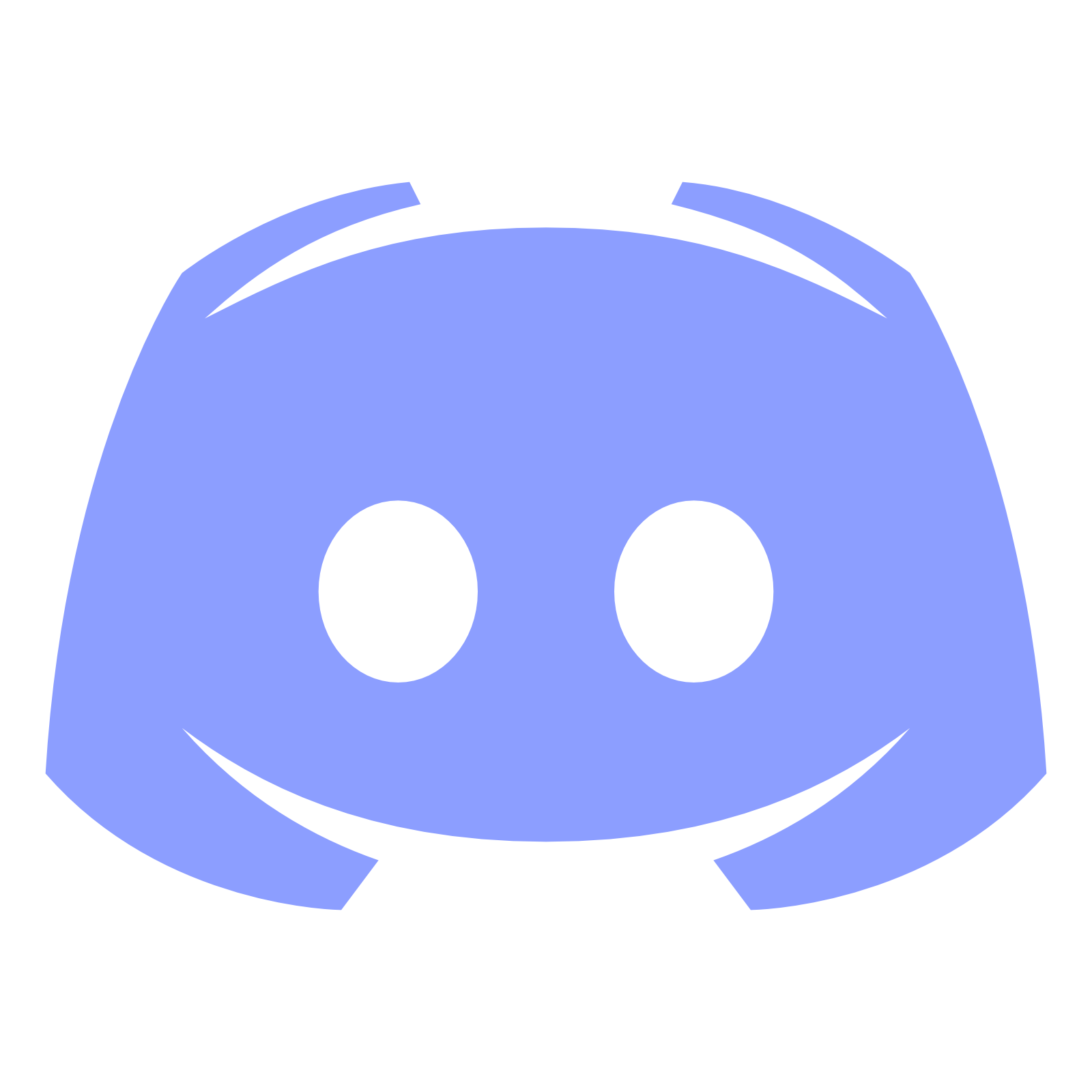 Discord logo PNG transparent image download, size: 1600x1600px