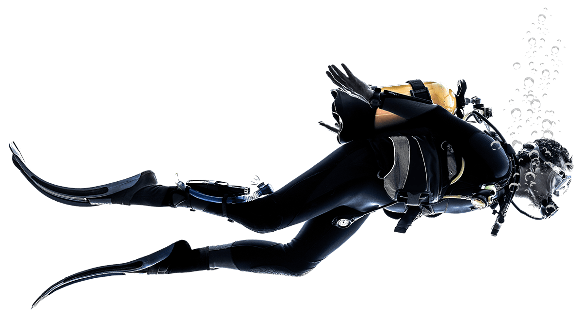 Diver PNG transparent image download, size 1200x656px