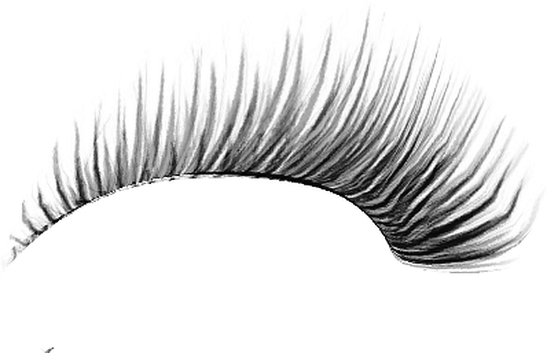 Eyelash PNG transparent image download, size 796x514px