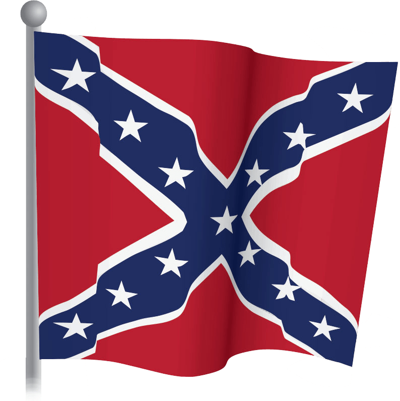 Flag Confederate PNG transparent image download, size 794x795px