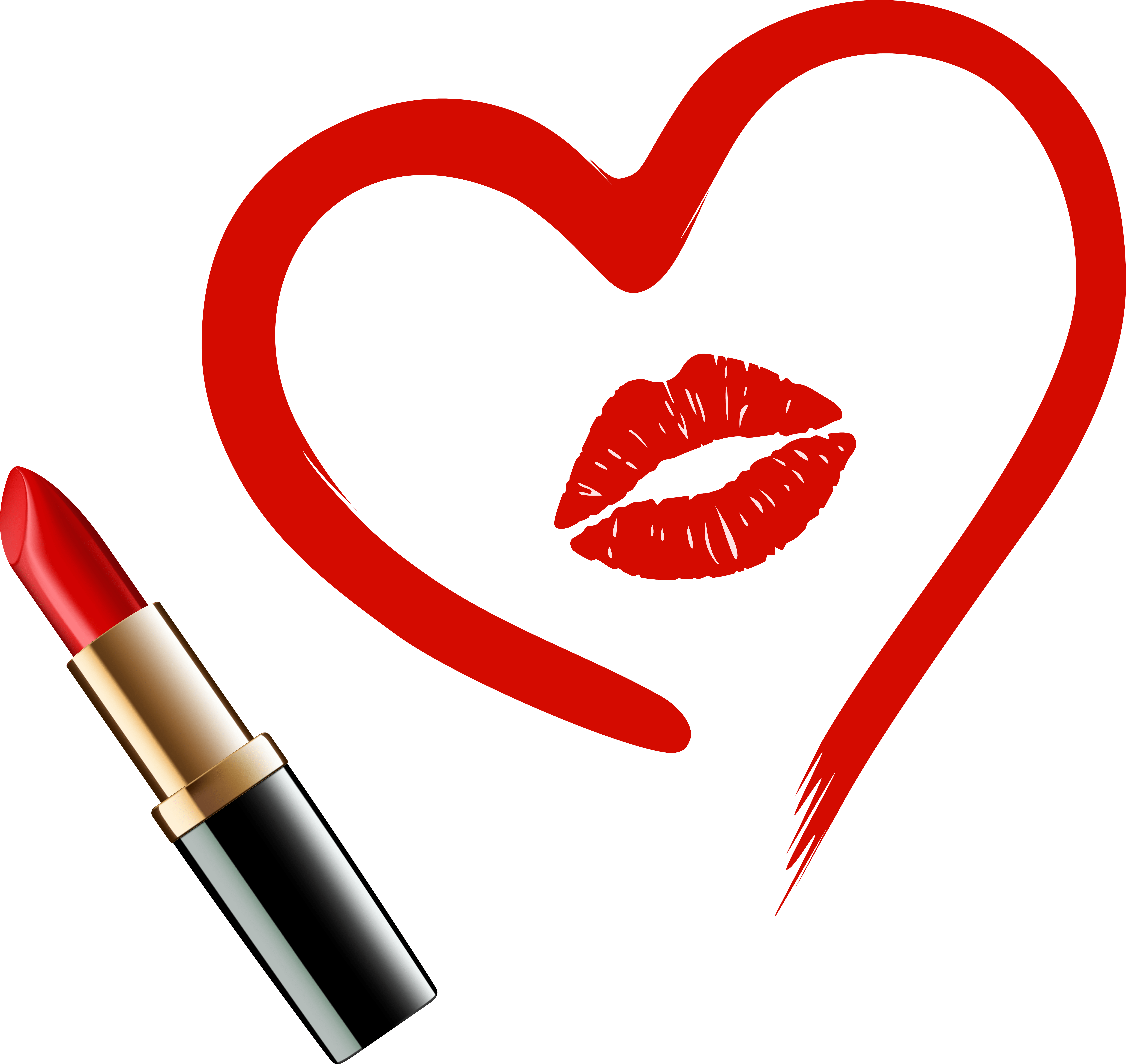 Lipstick PNG transparent image download, size 6380x6031px