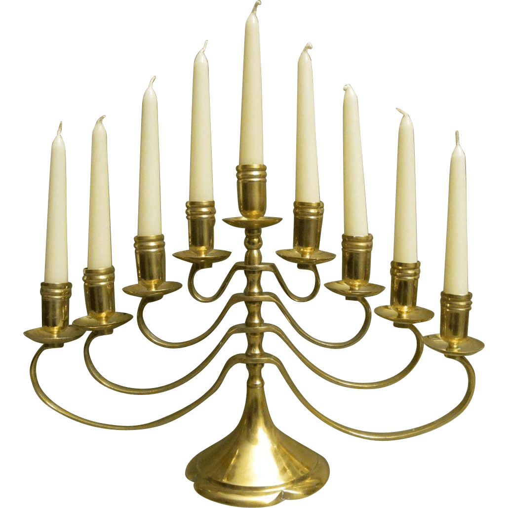 Menorah PNG transparent image download, size 1029x1029px