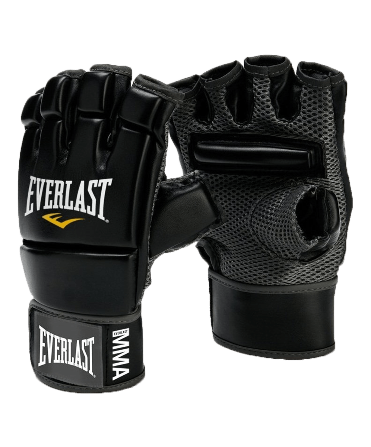 black MMA gloves PNG transparent image download, size 1230x1479px