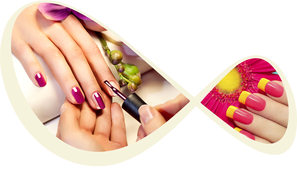 Nails manicure PNG transparent image download, size 980x560px