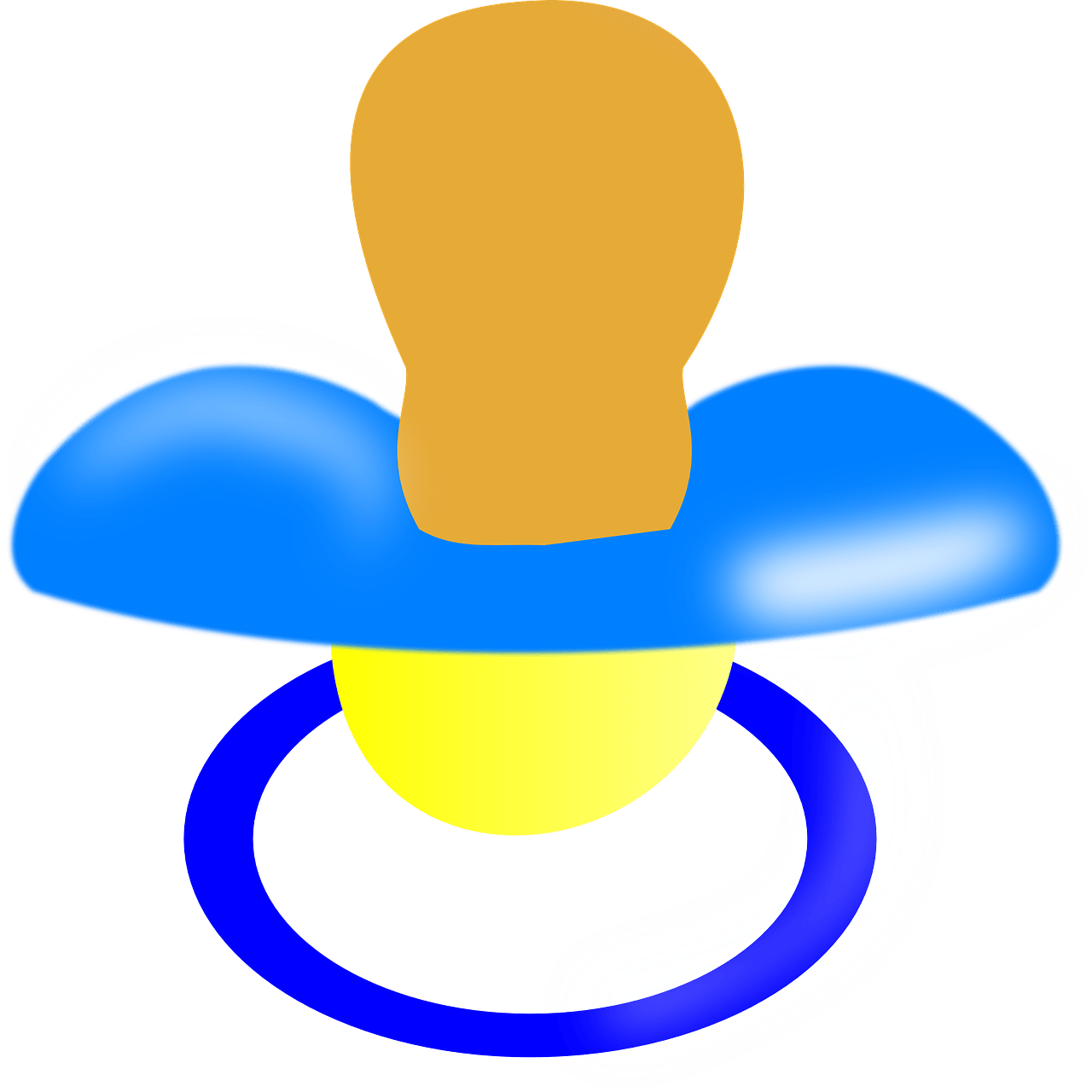 Pacifier PNG transparent image download, size 1280x1280px