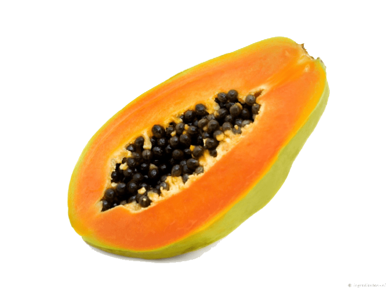 Papaya PNG transparent image download, size 800x600px