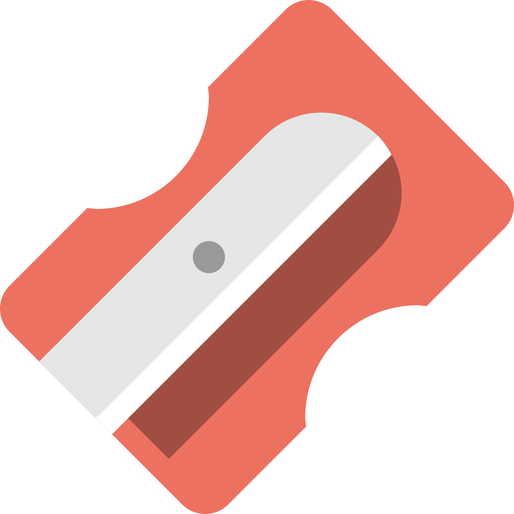 Pencil sharpener PNG transparent image download, size 1024x1024px