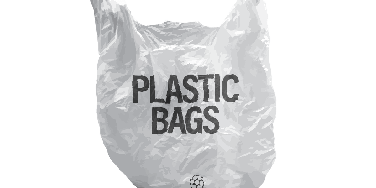 Plastic bag PNG transparent image download, size 1200x600px