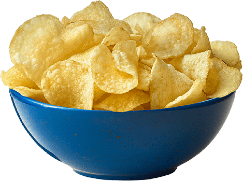 Potato chips PNG transparent image download, size 850x633px