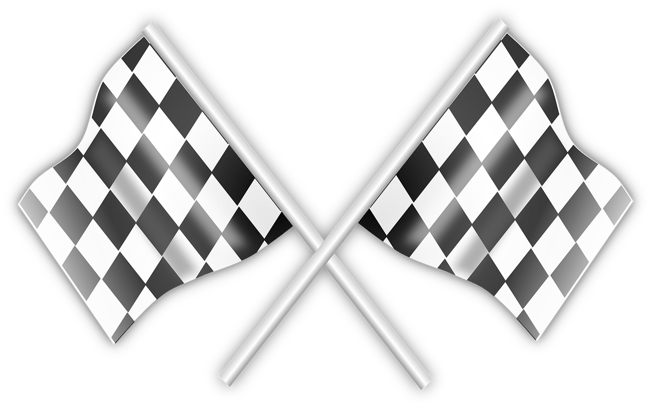 Racing flag chequered flag PNG transparent image download, size 1280x803px